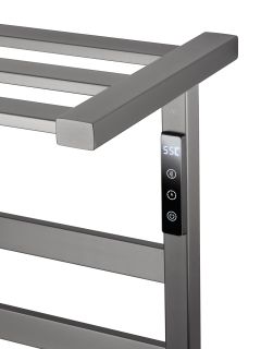 Полотенцесушитель электрический Wonzon & Woghand Frankfurt WW-A1026-GM 48x64 см тёмный графит